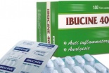 Thu hồi thuốc Ibucine 400 mg do không đảm bảo chất lượng