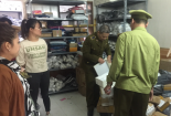 Thu giữ hàng trăm đôi giầy có dấu hiệu giả mạo nhãn hiệu