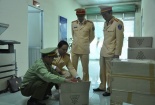 Lô mỹ phẩm Hàn Quốc gần 1 tỷ buôn lậu bị bắt ở ga Giáp Bát