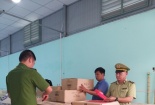 Phát hiện kho mỹ phẩm nhập lậu 'khổng lồ' trong xưởng may mặc