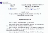 Thu hồi Giấy chứng nhận đủ điều kiện kinh doanh dược của Công ty TNHH Đức Nhân Đường