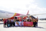 Vietjet khai trương loạt 3 đường bay mới tới thành phố đáng sống nhất Việt Nam