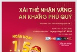 'Xài thẻ nhận vàng, an khang phú quý' cùng VietinBank