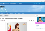 Ngang nhiên quảng cáo thực phẩm bảo vệ sức khỏe FINITI trên website ‘trôi nổi’