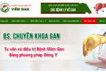 Thuốc đông y chữa viêm gan B ‘rởm’ lừa người tiêu dùng: Bài 2: Website chuyenkhoaviemgan.com hoạt động chui dùng thông tin ảo để ‘câu’ khách hàng?