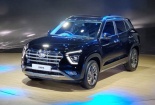 Bản cao cấp nhất của ô tô SUV Hyundai giá từ 325 triệu đồng: Nội thất toàn màu đen