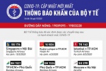 Thông báo khẩn: Nhận diện 19 chuyến bay có nguy cơ lây lan Covid-19