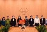 Hà Nội trao 56 tỷ 200 triệu đồng ủng hộ công tác phòng chống dịch Covid-19