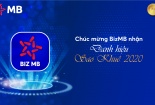 Ứng dụng triệt để thành tựu CMCN 4.0, BizMB của MBBank xuất sắc nhận danh hiệu Sao Khuê 2020