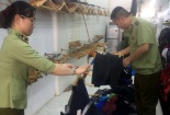Kinh doanh hàng nhái thương hiệu trước mắt cơ quan chức năng