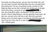 Đại lý xe ô tô Suzuki tính giá phụ tùng quá cao, khách bức xúc phản ánh