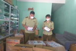 Thu giữ gần trăm nghìn khẩu trang y tế không rõ nguồn gốc xuất xứ