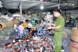 Hải Dương: Phát hiện cơ sở sản xuất mũ bảo hiểm nhái nhãn hiện