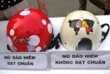 Nhan nhản mũ bảo hiểm 'dởm' trên thị trường, làm sao để xác định hàng chuẩn?
