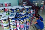 Tạm giữ 381 thùng sơn các loại nhãn hiệu 'Deluk' nhái 'Dulux' 