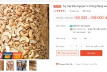 Sự thật nguồn gốc hạt điều Bình Phước 'siêu rẻ' chỉ 100 nghìn đồng/3kg đang rao bán tràn lan
