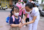 Sữa học đường giảm bớt gánh lo cho phụ huynh giữa mùa dịch Covid