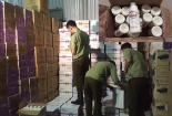 Đột nhập kho chứa hàng chục nghìn chai sữa chua không rõ nguồn gốc