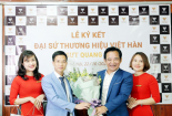 Công ty Việt Hàn ra mắt và ký kết Đại sứ thương hiệu