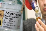 Khó phân biệt rượu an toàn và rượu chứa cồn công nghiệp methanol