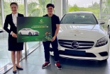 Khách mua Meyhomes Capital Phú Quốc nhận bàn giao xe Mercedes C180
