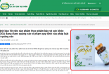 Cảnh báo thực phẩm bảo vệ sức khỏe Goga quảng cáo như thuốc chữa bệnh