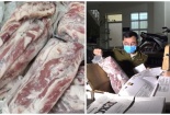 Gần 1,5 tấn thịt bò nhập khẩu hết hạn được mang đi tiêu thụ
