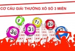 Cơ cấu giải thưởng xổ số 3 miền Bắc, Trung, Nam mới nhất
