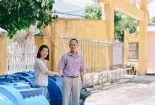Tân Á Đại Thành tặng 25 bồn nước cho làng hạnh phúc 