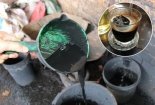 Cà phê nhuộm đen bằng lõi pin: Gây nhiễm độc thần kinh và ung thư