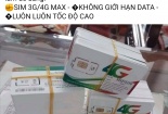 Cảnh giác trò lừa đảo bán sim 4G 1 tỷ GB giá siêu rẻ