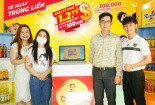 Thợ điện trúng 100 triệu đồng khi uống Number 1: ‘Tôi dành tiền điều trị ung thư cho ba’