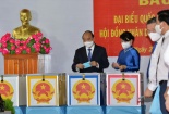 Phát huy tinh thần đoàn kết, hăng hái đi bầu cử để chọn người đức, tài xây dựng đất nước