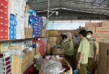 Phát hiện kho hàng trên 8.000 sản phẩm gia dụng vi phạm nhãn hàng hóa