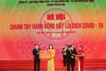 Tập đoàn Sun Group trao tặng 55 tỷ đồng cho Quỹ vắc-xin TP Hà Nội