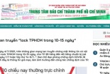 Tin đồn 'lock TP.HCM trong 10-15 ngày' là giả mạo