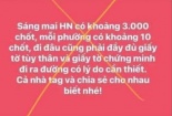Hà Nội xử phạt 12,5 triệu đồng cá nhân thông tin sai sự thật về phòng dịch 