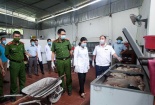 Xử phạt chủ hộ kinh doanh 1 tấn thịt lợn mang mầm bệnh