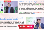 Dùng hình ảnh bác sĩ để quảng cáo, tổ chức kinh doanh viên sủi VINSLIM V3 vi phạm pháp luật