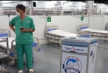 Ứng dụng robot tại bệnh viện dã chiến số 14 tại Tp. Hồ Chí Minh