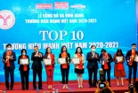 Techcombank được vinh danh Top 10 Thương hiệu mạnh Việt Nam 2021