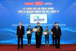 Sơn IPAINT được vinh danh trong Top 10 ngành bán lẻ - chất lượng tạo giá trị