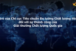 Đóng góp của Chi cục TCĐLCL Hà Nội với thành công của GTCLQG