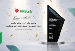 VPBank là đại diện duy nhất của Việt Nam nhận giải thưởng ‘Ngân hàng số sáng tạo nhất 2021’