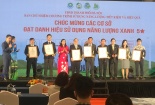 Sử dụng năng lượng tiết kiệm hiệu quả, 41 đơn vị nhận danh hiệu “Năng lượng Xanh 2021”