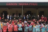 Canon bàn giao nâng cấp và sửa chữa công trình lớp học 2021