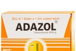Thu hồi toàn bộ lô thuốc Adazol do không đạt tiêu chuẩn chất lượng