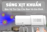 Súng phun khử khuẩn diệt Covid-19: Công dụng ‘thần thánh’ hay chiêu lừa?