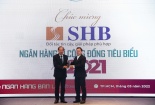 SHB tiếp tục thắng lớn trong lễ trao giải Ngân hàng Việt Nam tiêu biểu 2021
