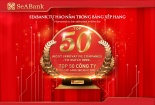 SeABank được vinh danh trong ‘Top 50 Công ty đổi mới sáng tạo nhất 2022’
